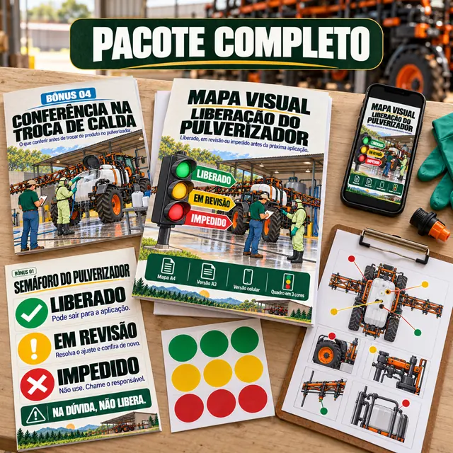 Pacote completo: mapa principal e os 4 bônus